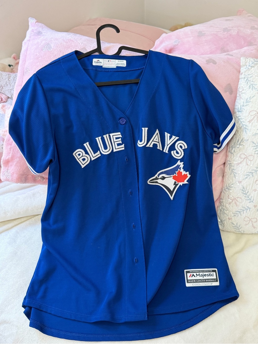 blue jays jersey youth xl